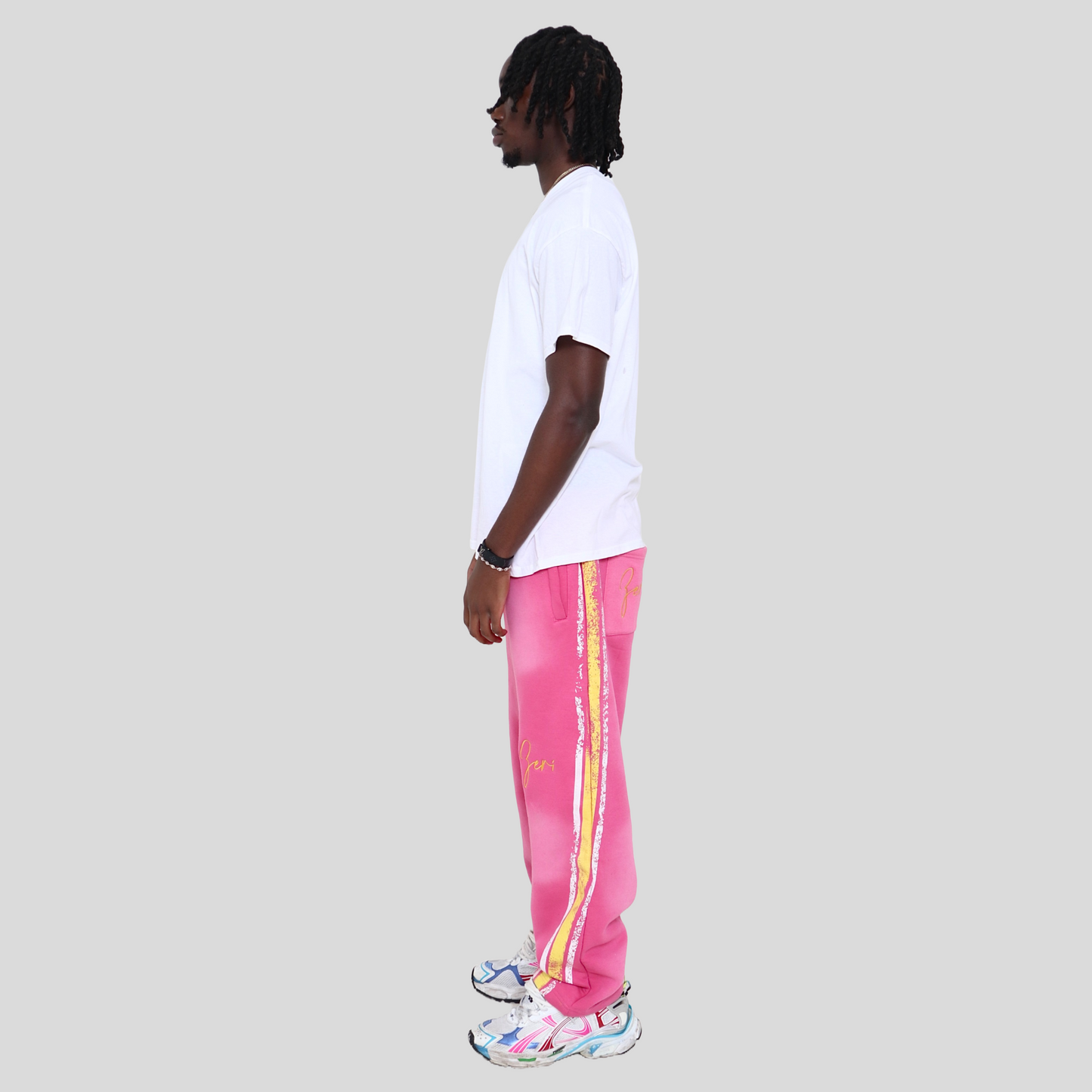 Zeri Logo Pants (Pink)