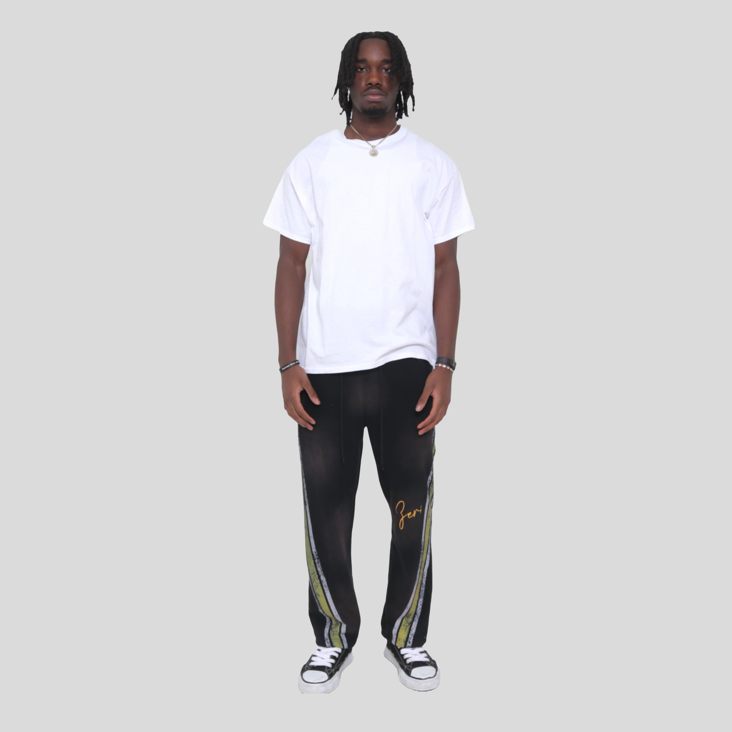 Zeri Logo Pants (Black)