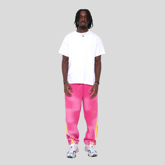 Zeri Logo Pants (Pink)