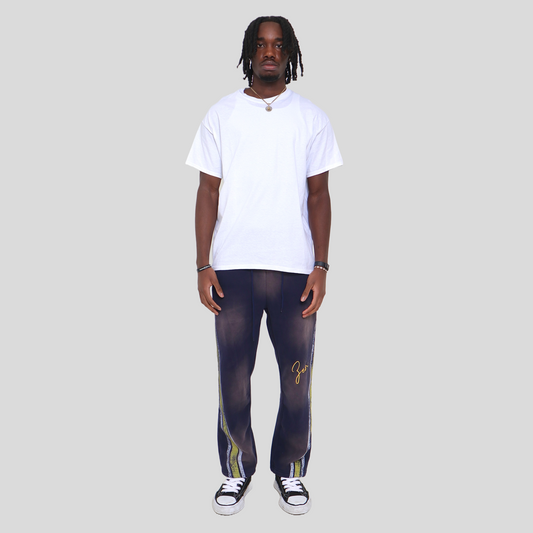Zeri Logo Pants (Dark Purple)