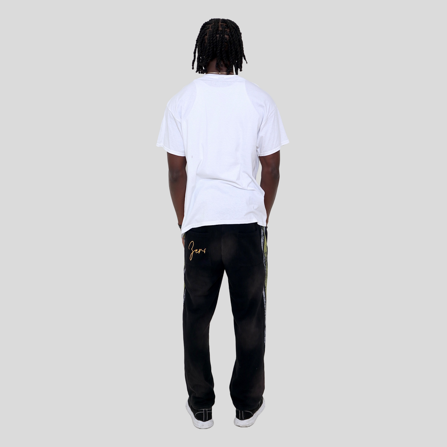 Zeri Logo Pants (Black)